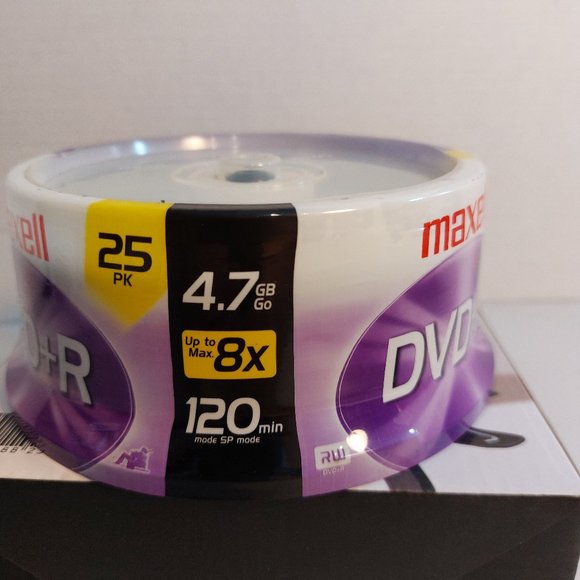 Maxell DVD-R  25pk - Picture 2 of 4